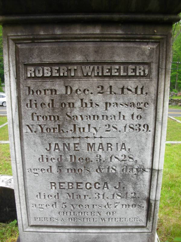 Robert, Jane Maria, Rebecca J.