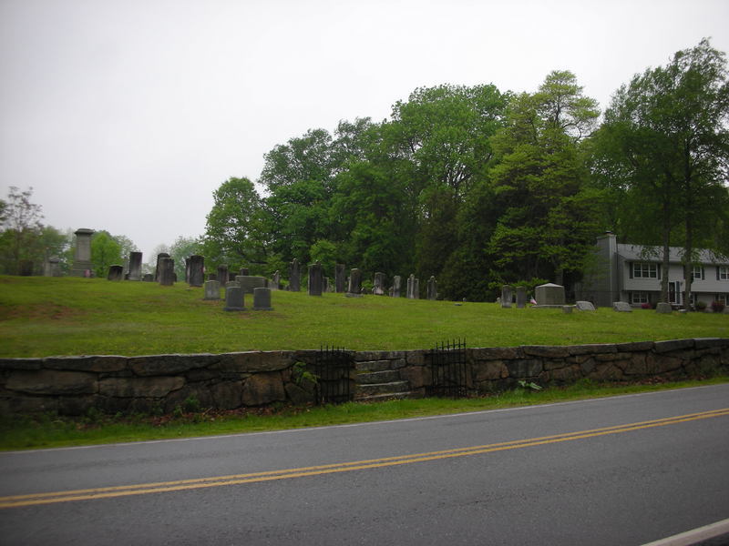N end of cemetery