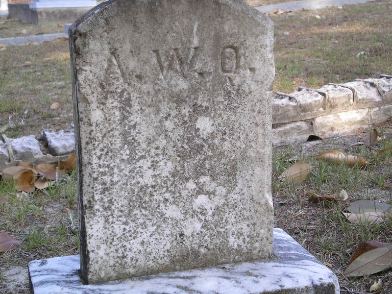 Footstone: A.W.Q