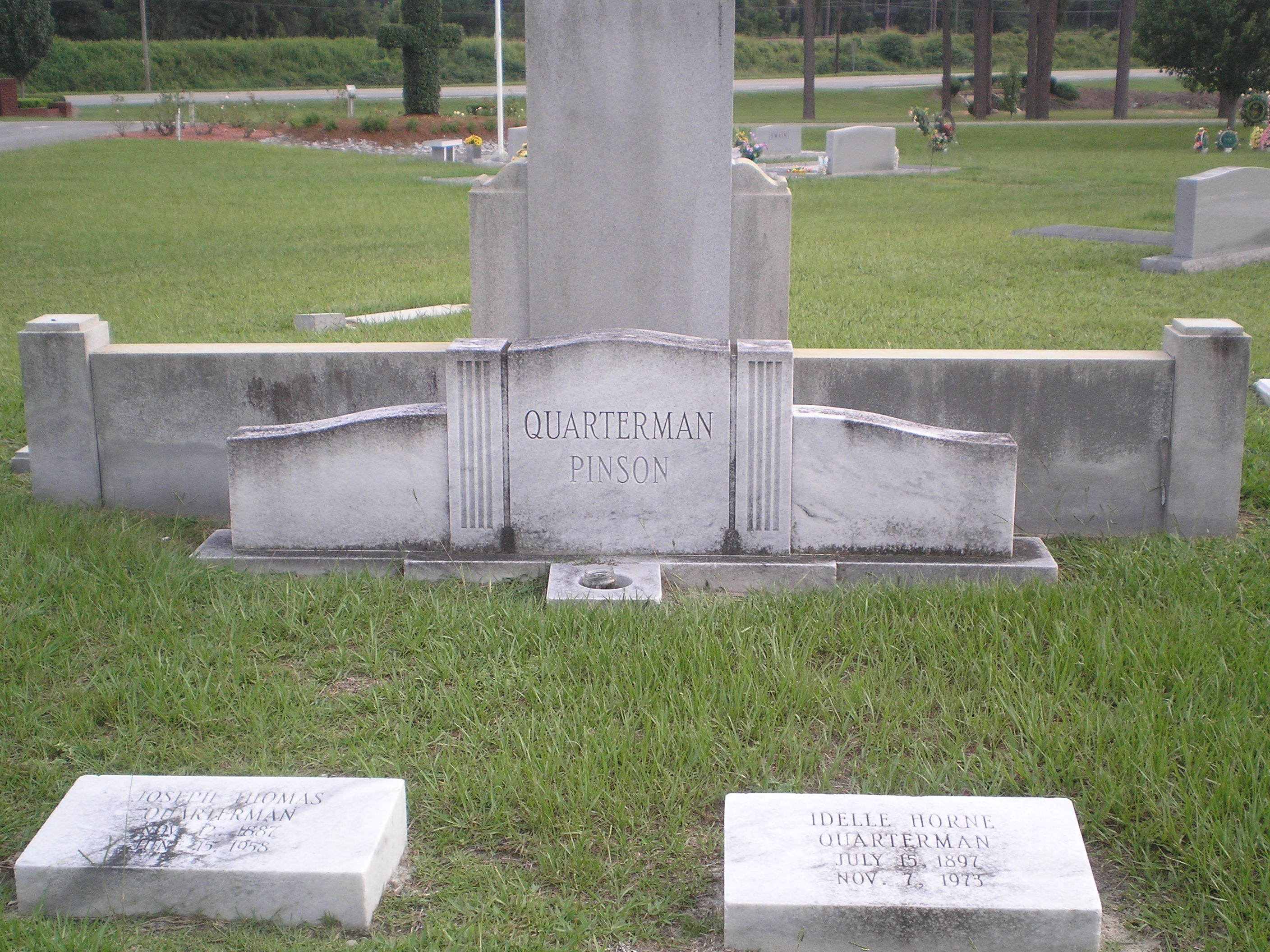 Joseph Thomas Quarterman and Idelle Horne Quarterman