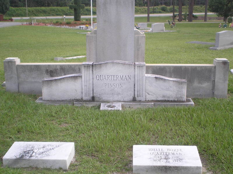 Joseph Thomas Quarterman and Idelle Horne Quarterman