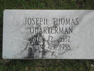 [Joseph Thomas Quarterman Nov. 12, 1887 June 15, 1958]